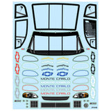 Proline PRO371317 1/12 Pre-Cut 1996 Chevy Monte Carlo Clear Body: Losi NASCAR