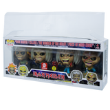 4-Pack Iron Maiden 2020 Funko Pop! PopShield Protectors