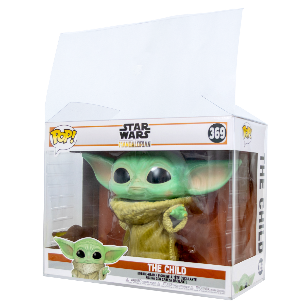 10" Baby Yoda The Child Grogu Funko Pop! PopShield Protectors