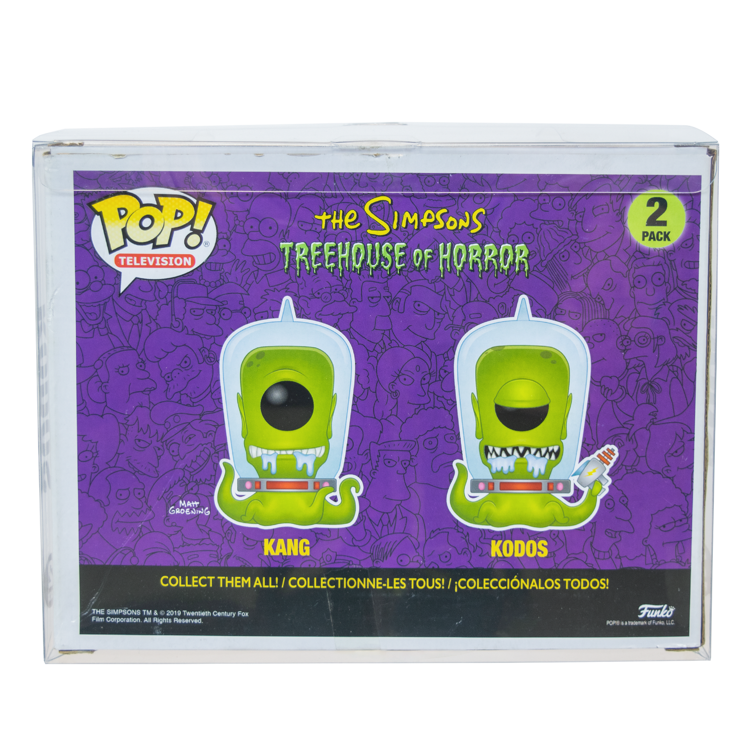 Kang & Kodos 2-Pack Funko Pop! PopShield Protectors
