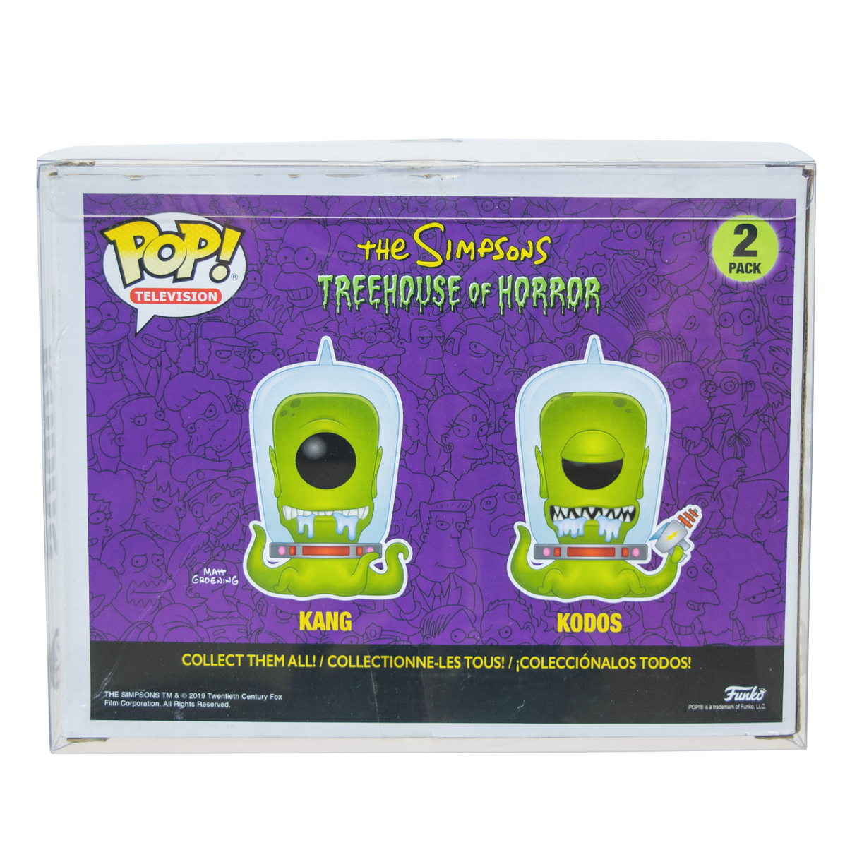 Kang & Kodos 2-Pack Funko Pop! PopShield Protectors