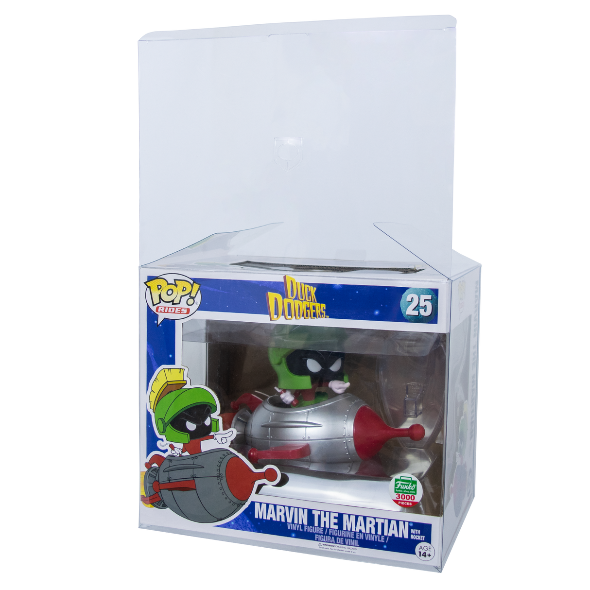 Marvin the Martian with Rocket Rides Funko Pop! PopShield Protectors