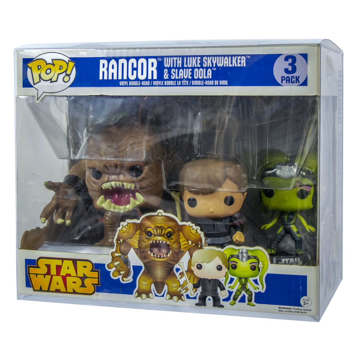 Large Star Wars 3-Pack Funko Pop! PopShield Protectors