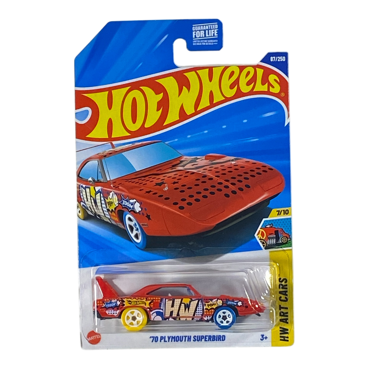 Hot Wheels '70 Plymouth Superbird | Art Cars Series 7/10
