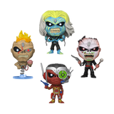 POP! Rocks: Iron Maiden - Eddie 4PK Glow in the Dark Box Set (AE Exclusive)