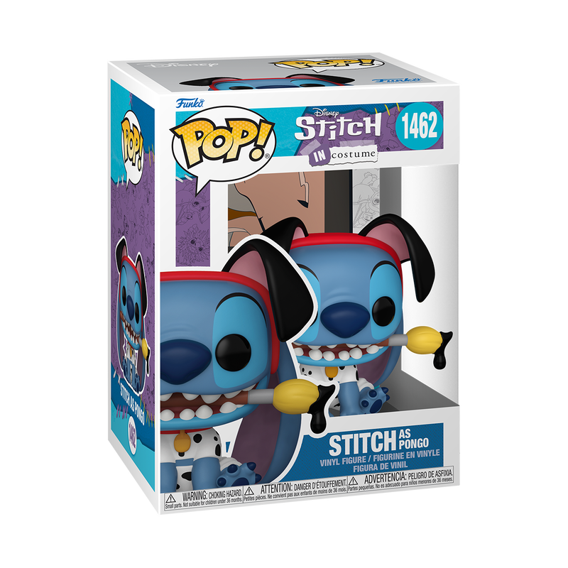 (PRE-ORDER) POP! Disney: Stitch Costume- 101 Dalmatians PONGO