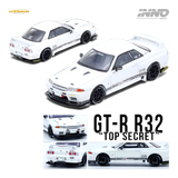 (Pre-Order) INNO64 Top Secret VR32 GT-R White 1:64