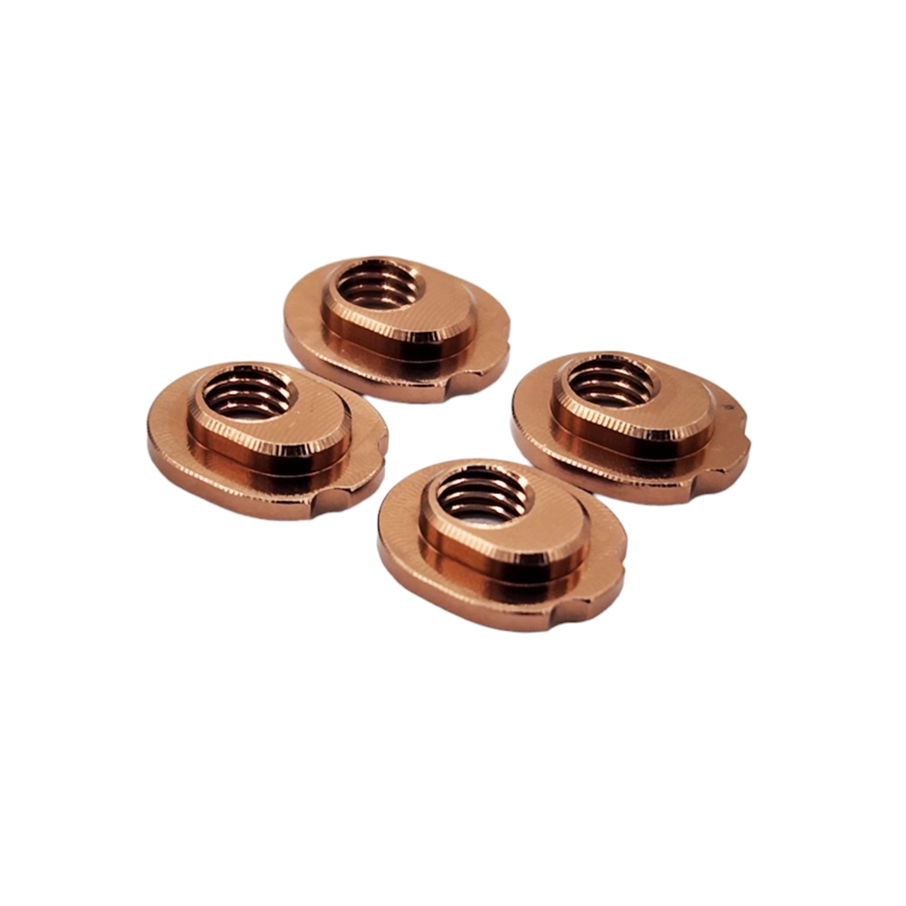 RC MAKER SP1 Upper Bulkhead Inserts - 2 Dot - 4pcs