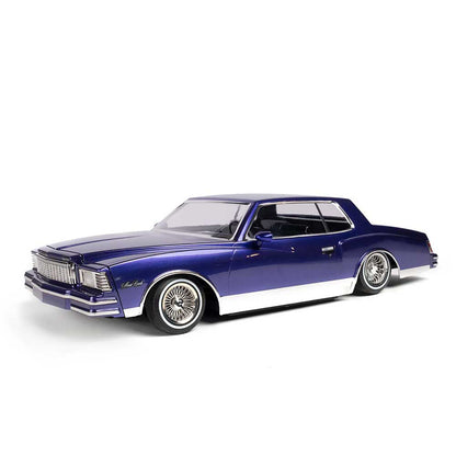 Redcat RER15155 1/10 1979 Chevrolet Monte Carlo Brushed 2WD Lowrider RTR, Purple
