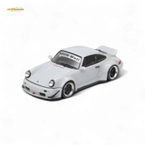 Fast Speed RWB 964 Wide-Body Duck Wing Grey 1:64