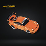 Fast Speed Porsche 964 RWB Widebody Orange 1:64