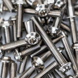 1up Racing Pro Duty Titanium Upper Screw Set - Tamiya TRF 421