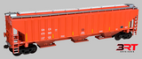 O Scale 4750 Covered Hopper Data Decal Set