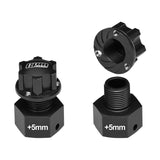 GPM RACING,TEAM LOSI SUPER BAJA REY 4X4 ALUMINUM HEX ADAPTER (+5MM) -6PC SET SB010/+5MM