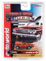 Auto World 1964 Pontiac GTO Red Thunderjet R25 HO Slot Car SC340 for AFX
