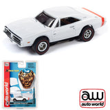 Auto World 1969 Dodge Charger R/T White R27 HO Slot Car SC343 fits AFX
