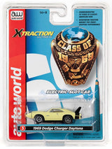 Auto World 1969 Dodge Charger Daytona Yellow R27 HO Slot Car SC343 fits AFX