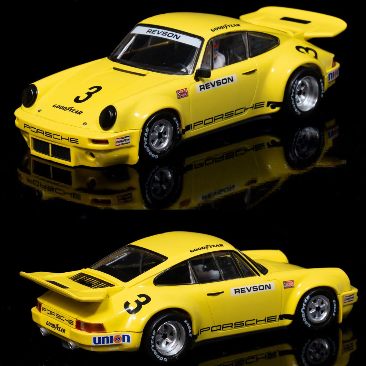 Scaleauto Porsche 911 RS Revson '73 IROC Riverside 1/32 Slot Car SC-6392R