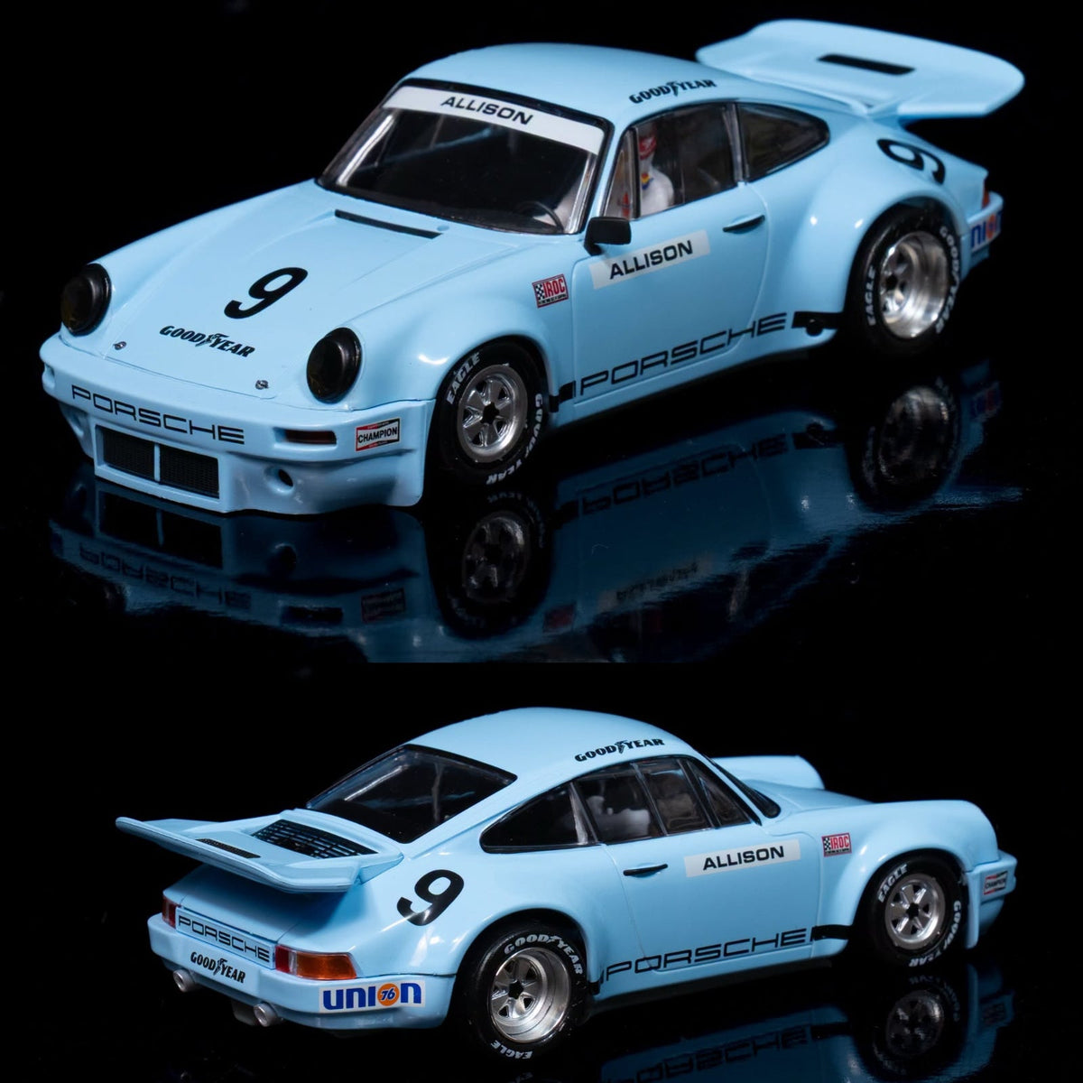 Scaleauto Porsche 911 RS Allison '73 IROC Riverside 1/32 Slot Car SC-6400R