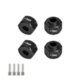 GPM RACING,AXIAL-SCX10 III Jeep CJ ALLOY 6061-T6 WHEEL 12MM HEX ADAPTERS +3MM SCJ010/+3M