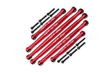 GPM RACING,AXIAL-SCX24 DEADBOLT ALUMINIUM SUSPENSION LINKS -18PC SET SCX24160