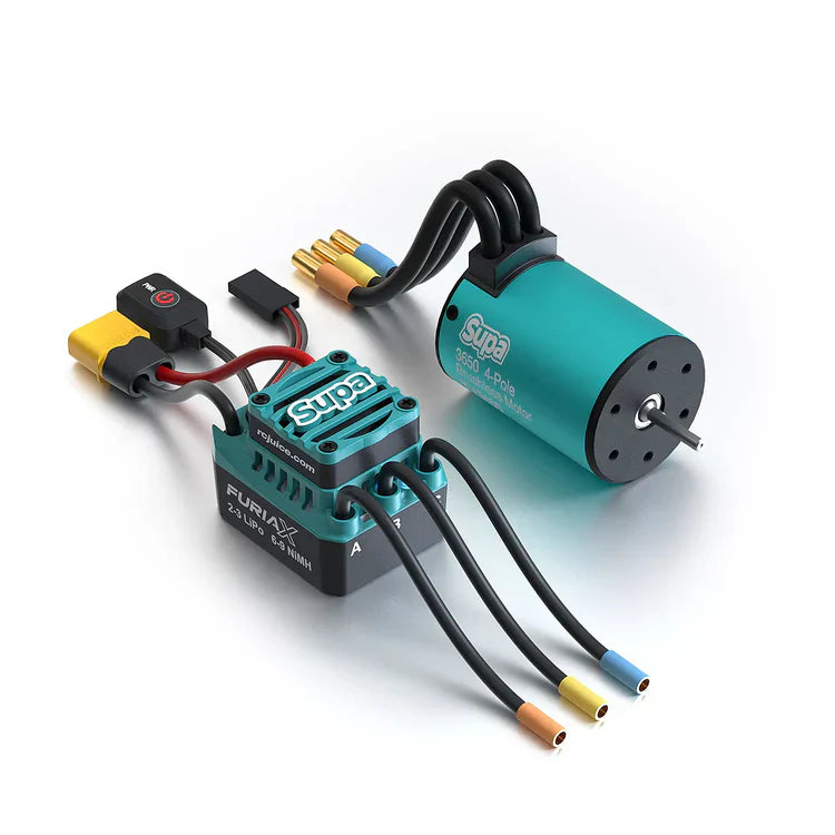 SKYRC FuriaX Supa Combo 60A ESC and 3650 5400KV Brushless Motor 1/10