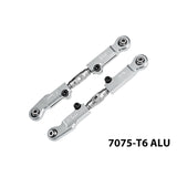 GPM RACING,TEAM CORALLY-SKETER XL4S BRUSHLESS MONSTER ALUMINUM 7075-T6+STAINLESS STEEL REAR CAMBER LINKS
 SKE057SN