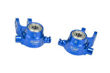 GPM RACING,TRAXXAS-SLASH NOS DEEGAN 38 FORD FIESTA RALLY RUSTLER STAMPEDE HOSS ALUMINUM 7075 FRONT STEERING BLOCKS SLA021N