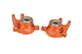 GPM RACING,TRAXXAS-SLASH NOS DEEGAN 38 FORD FIESTA RALLY RUSTLER STAMPEDE HOSS ALUMINUM 7075 FRONT STEERING BLOCKS SLA021N