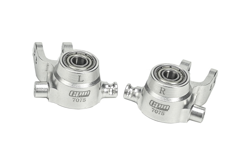 GPM RACING,TRAXXAS-SLASH NOS DEEGAN 38 FORD FIESTA RALLY RUSTLER STAMPEDE HOSS ALUMINUM 7075 FRONT STEERING BLOCKS SLA021N