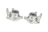 GPM RACING,TRAXXAS-SLASH NOS DEEGAN 38 FORD FIESTA RALLY RUSTLER STAMPEDE HOSS ALUMINUM 7075 FRONT STEERING BLOCKS SLA021N