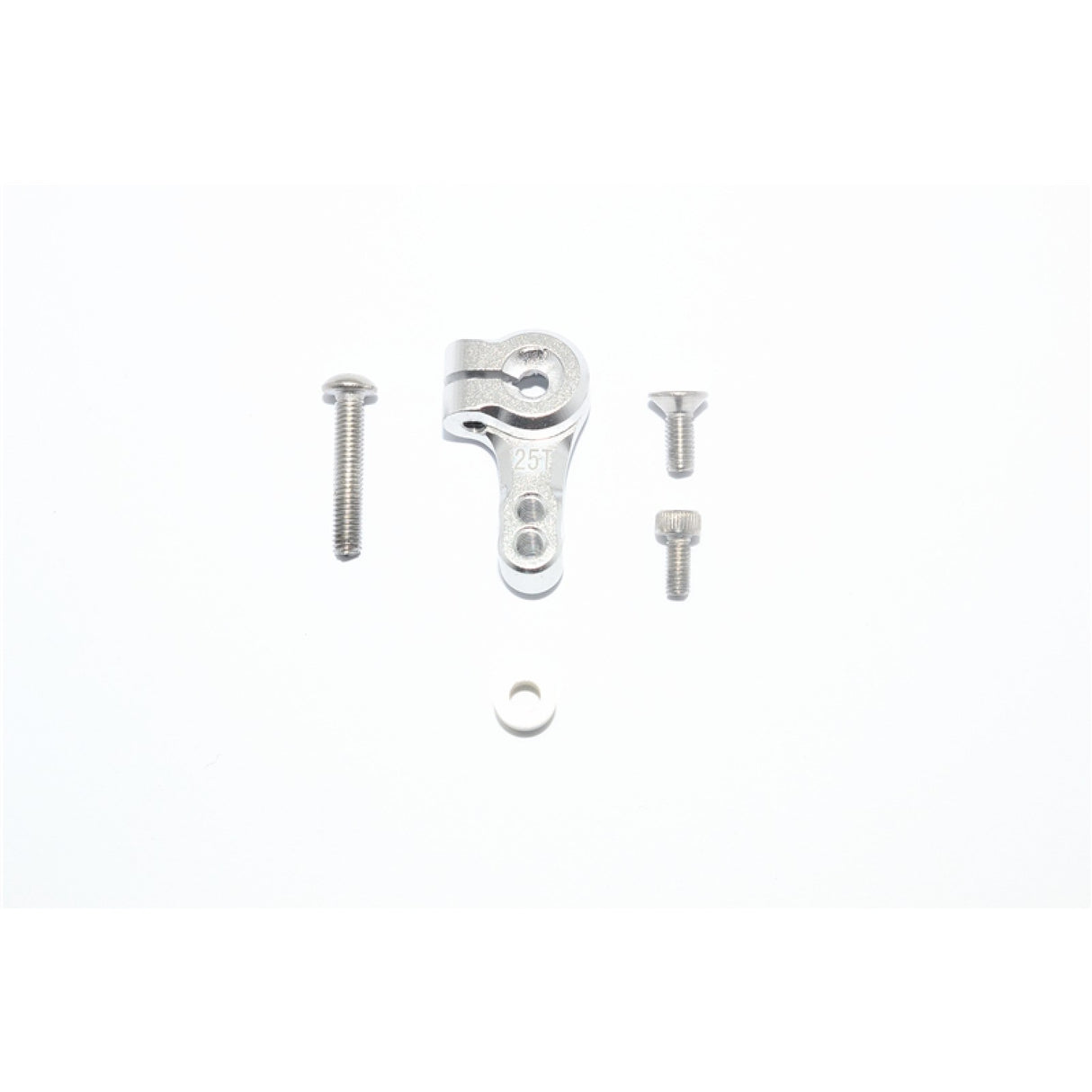 GPM RACING,TRAXXAS-SLASH ALUMINUM ADJUSTABLE 25T SERVO HORN -5PC SET SLA025TSH