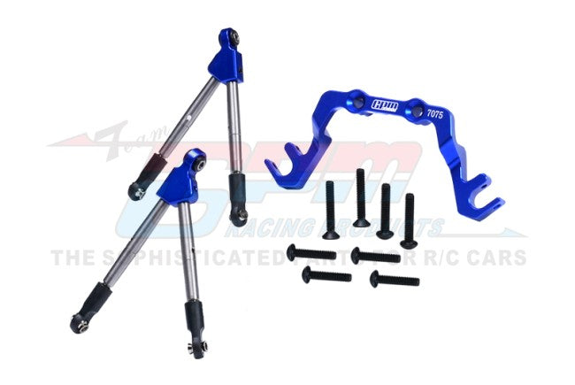 Traxxas Slash 4x4 Aluminum Chassis Traxxas Tuning Set HD Blau (für