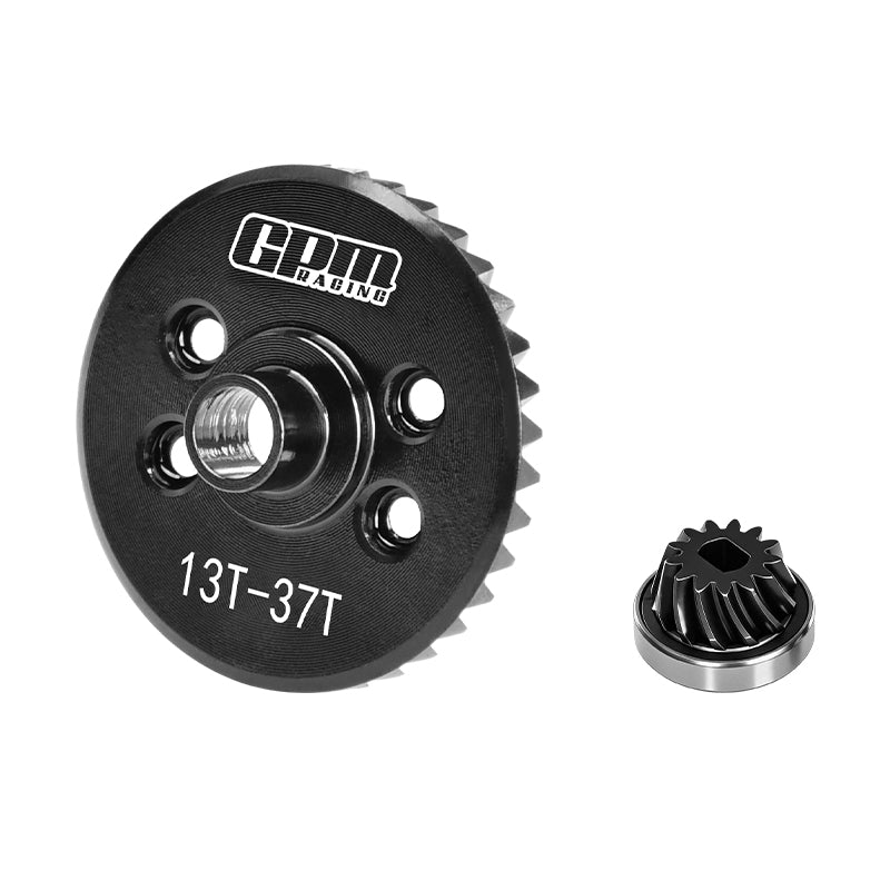 GPM RACING,TRAXXAS-SLASH XO-01 FORD GT 4-TEC 2.0 RUSTLER HOSS FORD F150 RAPTOR 40Cr STEEL SPIRAL-CUT 37-TOOTH RING AND 13-TOOTH PINION DIFFERENTIAL GEAR SETS			
 SLA1337RS