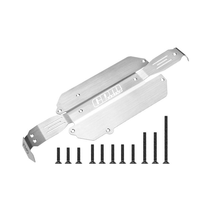 GPM RACING,TRAXXAS-MINI SLASH STAINLESS STEEL CHASSIS SKID KIT SLAM333