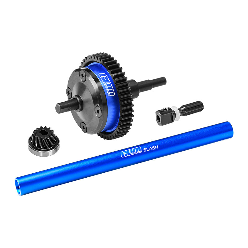 GPM RACING,TRAXXAS-MINI SLASH (No Diffs Oil) 4140 CARBON STEEL + 7075 ALLOY CENTRE COMPLETE DIFFERENTIAL SLAM4712