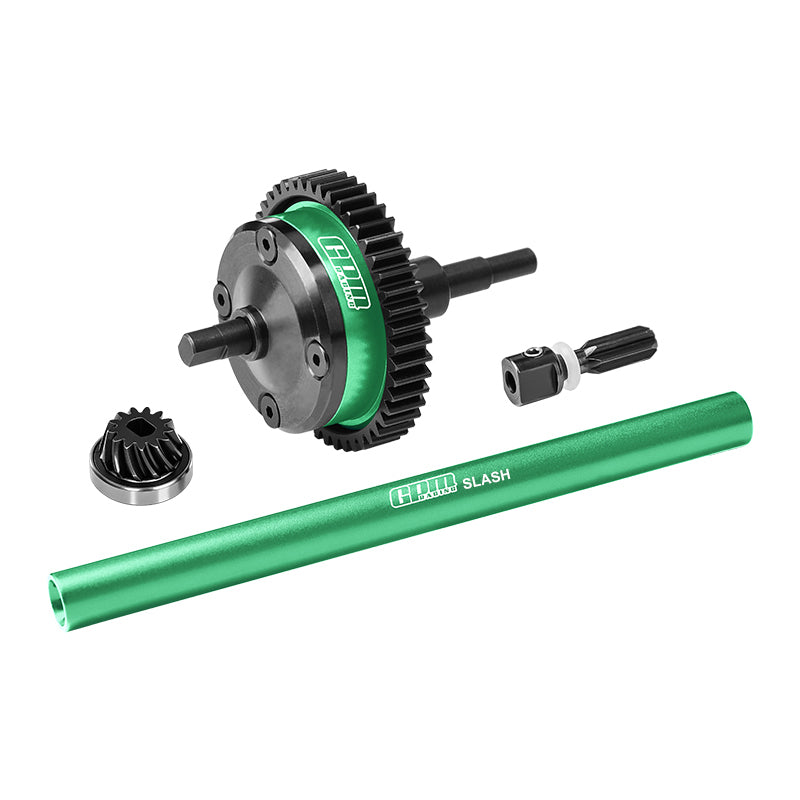 GPM RACING,TRAXXAS-MINI SLASH (No Diffs Oil) 4140 CARBON STEEL + 7075 ALLOY CENTRE COMPLETE DIFFERENTIAL SLAM4712