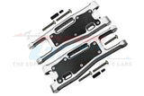 GPM RACING,TRAXXAS SLEDGE  ALUMINIUM 6061-T6 FRONT LOWER ARMS+CARBON FIBRE DUST-PROOF PROTECTION PLATE  -25PC SET SLE055N