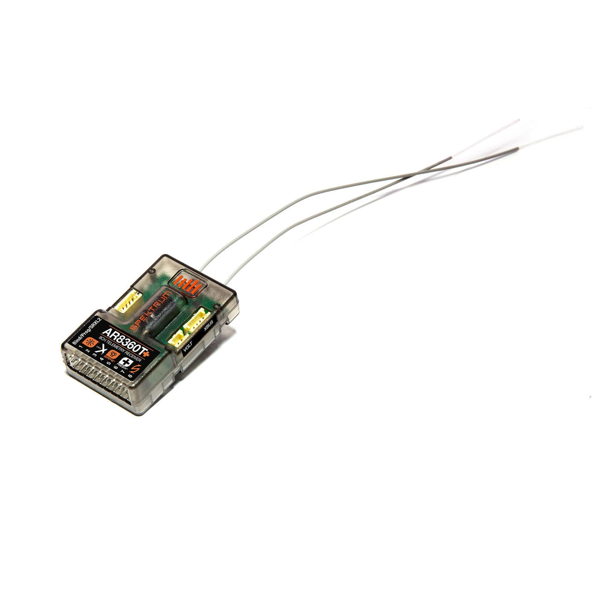 Spektrum SPM-1033 AR8360T+ DSMX 8-Channel AS3X+ & SAFE Telemetry Receiver