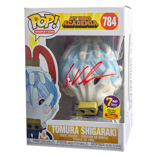 Eric Vale Signed Tomura Shigaraki Funko Pop - 7BAP Signature Series