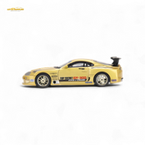 Mini-GT Toyota Supra A80 Top Secret Gold 1:64
