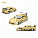 Mini-GT Toyota Supra A80 Top Secret Gold 1:64