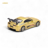Mini-GT Toyota Supra A80 Top Secret Gold 1:64