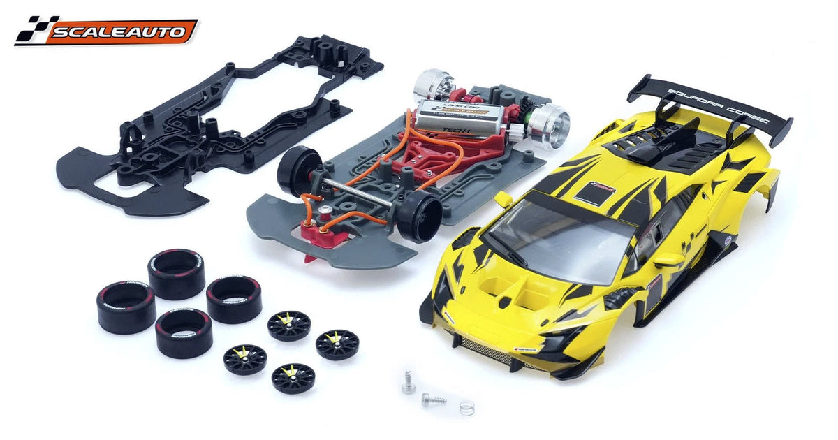 Scaleauto Lamborghini Super Trofeo EVO2 Cup Yellow 1/32 Slot Car SC-6427C