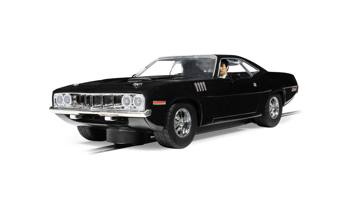 Scalextric C4595 Plymouth Barracuda John Wick Chapter 4 1/32 Slot Car DPR