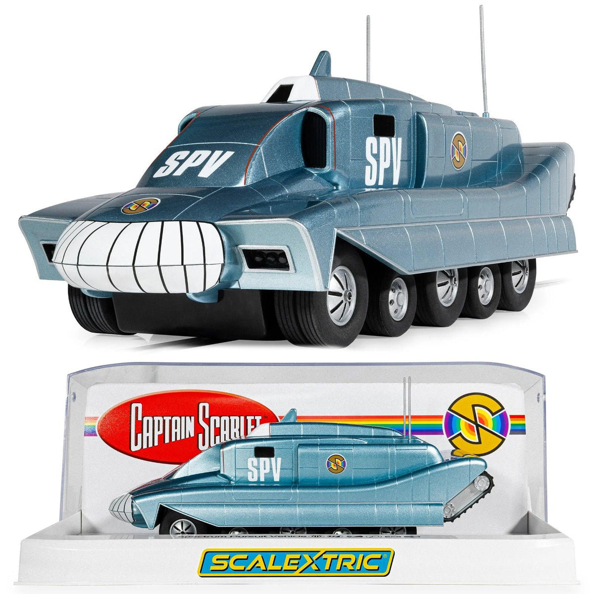 Scalextric C4605 Captain Scarlet Spectrum Pursuit Vehicle (SPV) 1/32 Slot Car