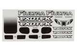 Exotek F1 ULTRA 23 F1 Body (Clear) (Lightweight) EXO2128