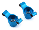 Yeah Racing Tamiya TT-02 Aluminum Rear Hubs (Blue) (2) (2° Toe-In)