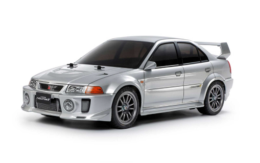 TAMIYA 58713 1/10 Mitsubishi Lancer Evolution V TT-02 4x4 On-Road Touring Kit