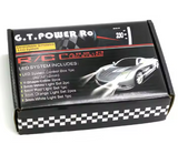 LIGHT KIT GT Power RC Car Lighting 8LED Flashing Lighting Light Wire System 2 PPM FM FS 2.4G Kit BRAKE + HEADLIGHT + SIGNAL